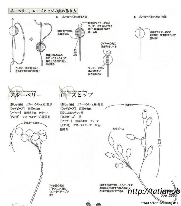 302_Ondori. Flowers. Wire Work Embroidery - 2006.page50 copy (616x700, 186Kb)