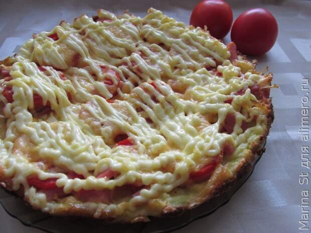 кабачковая пицца