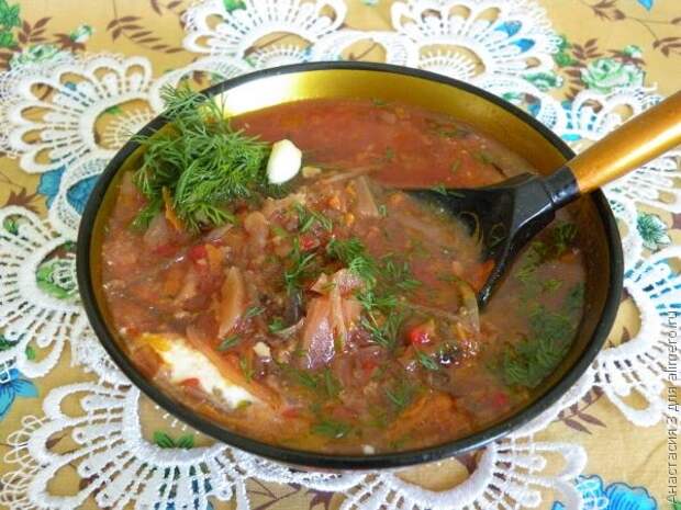 борщ по-казацки