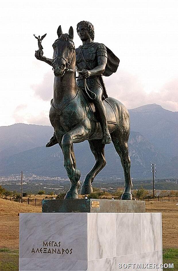 Памятник александру македонскому. Памятник Македонскому в Салониках.