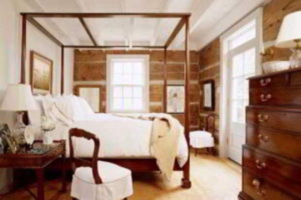 деревянные спальни фото 11