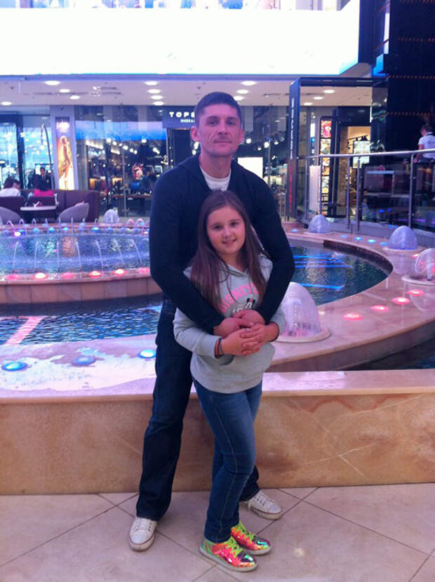 Павел Лазарев с дочерью Алиной