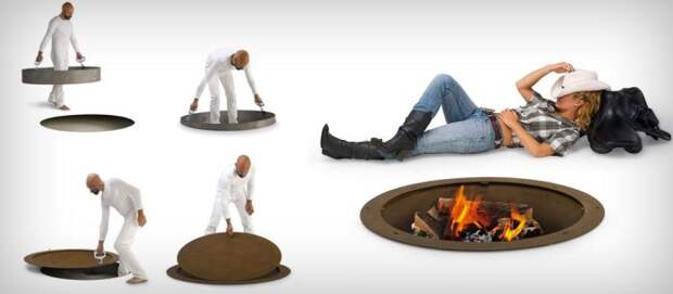 Безопасная костровая яма. Безопасная костровая яма.