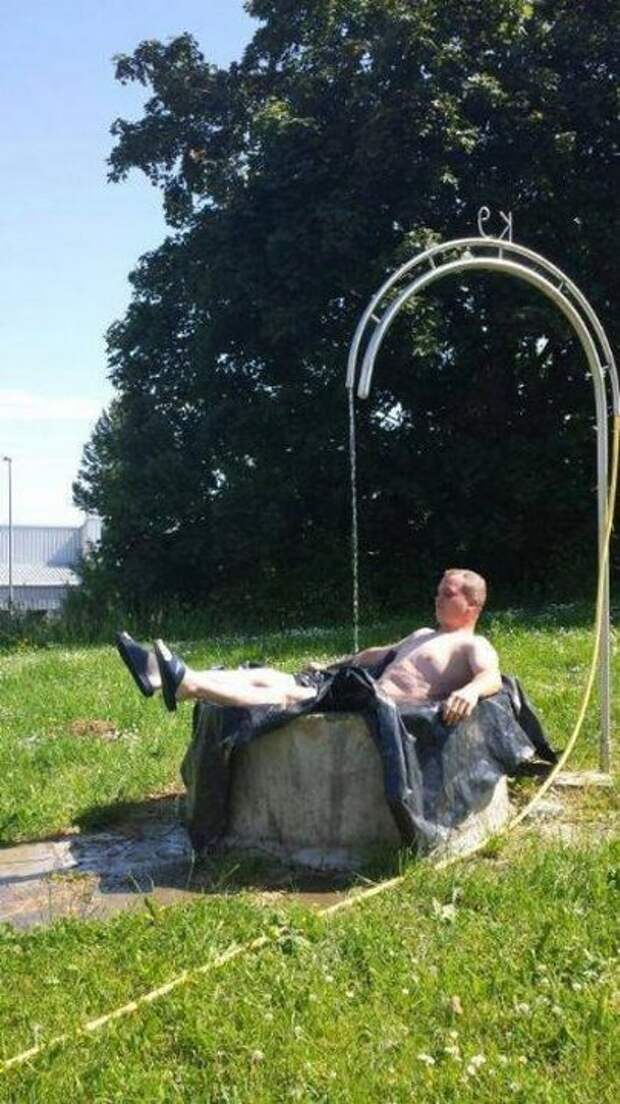 жара
