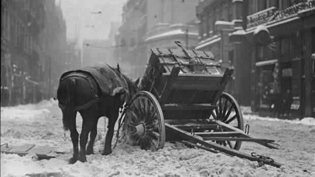 Снегопад в Бостоне в 1930 году! Как это было 86 лет назад (36 фото)