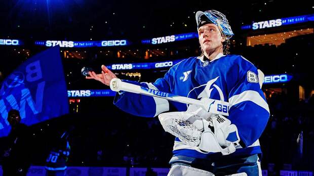 Василевский назван главным претендентом на «Везина Трофи» по версии сайта НХЛ, Сорокин — второй