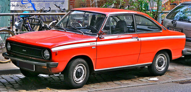 1972 год, DAF 66 DAF, авто, история