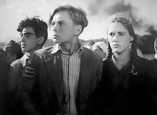 Кадр фильма «Молодая гвардия», СССР, 1948 год.