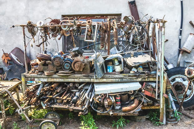 В гостях у латвийского реставратора старых автомобилей олдтаймер, реставратор, реставрация, старые автомобили