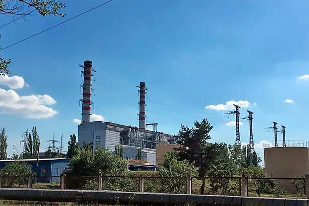 Славянскую ТЭС на Украине остановили, а Кулеба грозится завалить Европу водородом