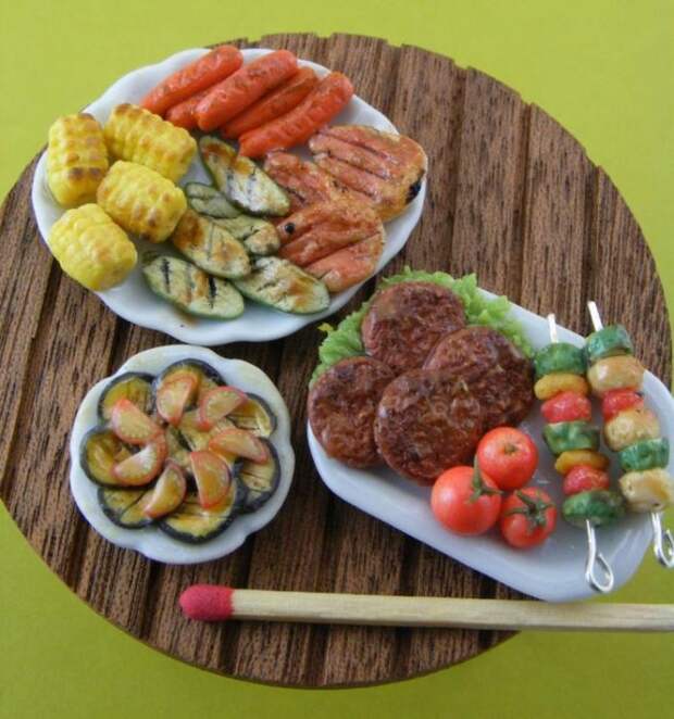 Кулинарные миниатюры. Смешная еда