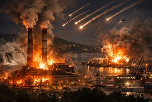 ВС РФ выжгли «шишек» из ФРГ в Одессе в результате массированного удара