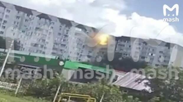 Взрыв газа в Саратове / Фото: кадр из видео Mash