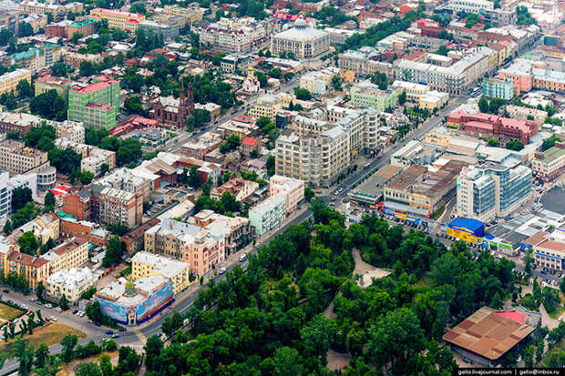 Самара с высоты