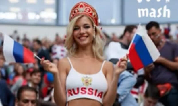 Самая красивая болельщица России оказалась порноактрисой