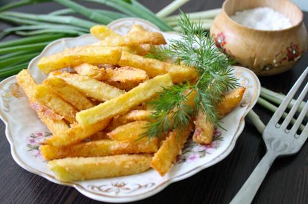 Домашний картофель фри - вкуснее, натуральнее и дешевле, чем в Макональдсе