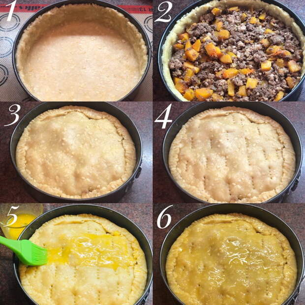 Мясной пирог с тыквой – сытное совершенство