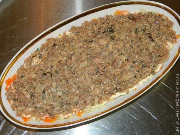 салат со шпротами салат со шпротами