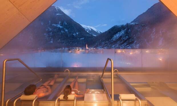 австрийский спа курорт на термальных водах Aqua Dome Thermal Resort (4)