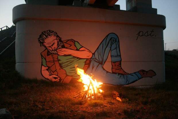 Искусство требует стен! живопись, искусство, стритарт