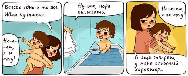 Правдивые комиксы о том, что значит быть мамой