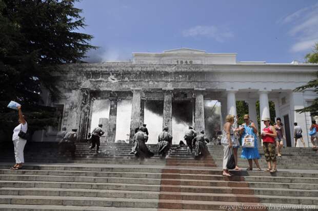 Севастополь 1944/2012 Штурм Графской пристани. Sevastopol 1944/2012 Storm of Count's Quay.