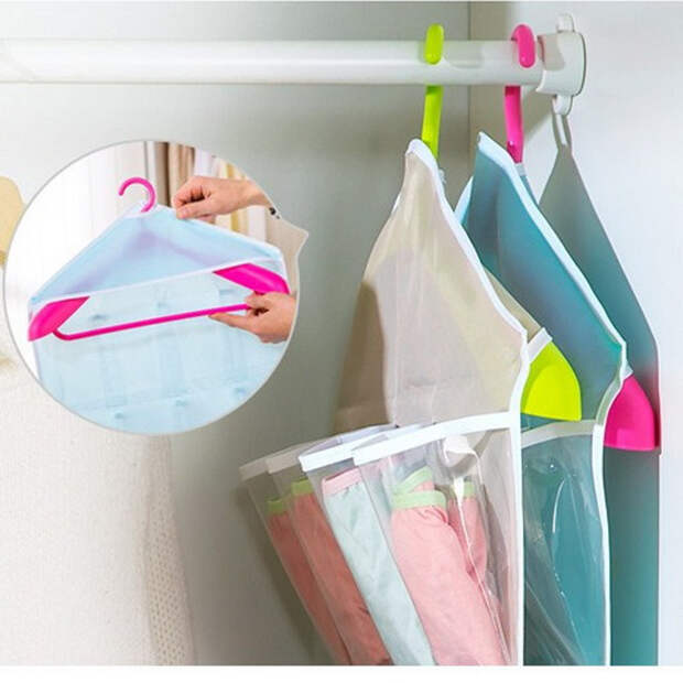 10 идей для поддержания порядка в большой гардеробной и маленьком шкафу