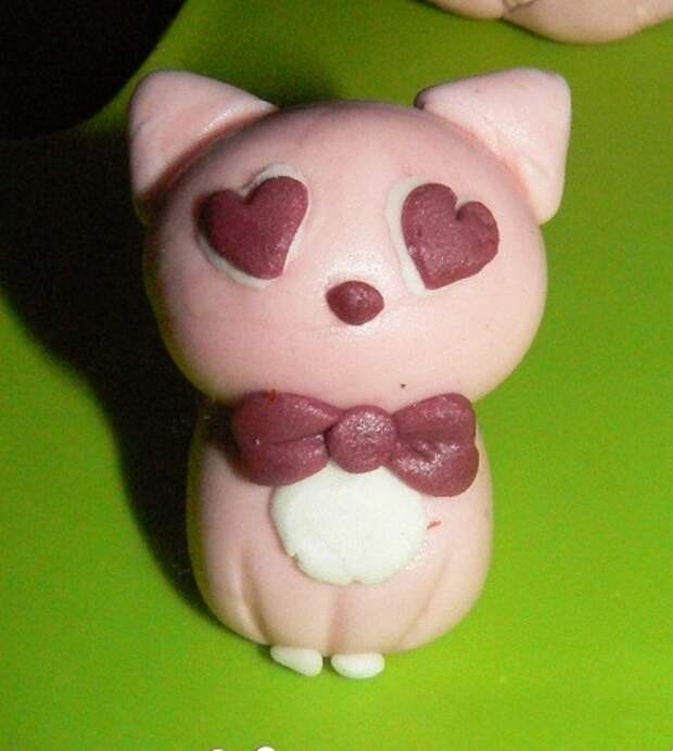 кот из мастики