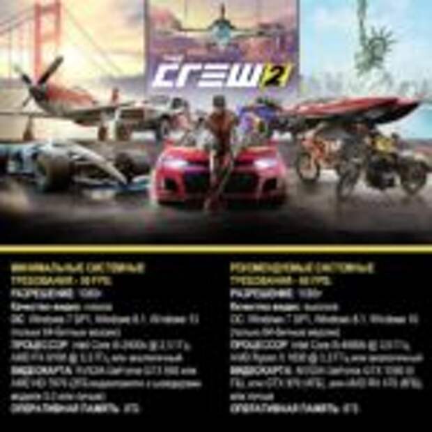 Что приготовила ПК версия The Crew 2  