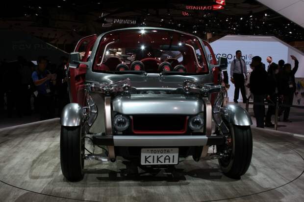 Компания Тойота представила странный концепт Kikai KIKAI, toyota, концепт, концепт-кар