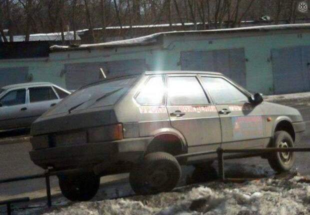 Нелепые атвомобильные аварии 12