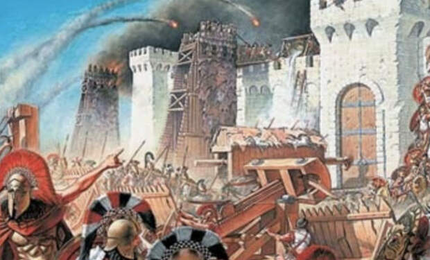 Тактики захвата городов в древности