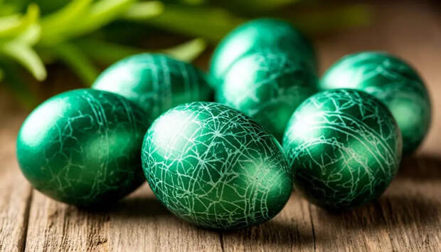 Луковая шелуха — на выход: этот пасхальный лайфхак дает яйцам изумрудный цвет без капли химии