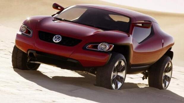 Volkswagen Concept T 2004: купе, кроссовер, кабриолет и багги