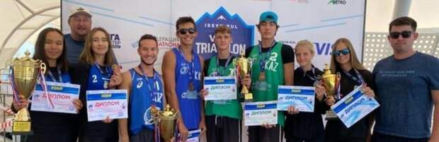 Мангистауские волейболисты стали призерами международных соревнований