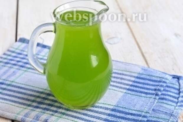 Налить в кувшин настой и добавить сильногазированную воду. Лимонад готов.