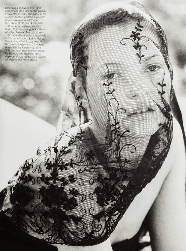 ПАТРИК ДЕМАРШЕЛЬЕ ДЛЯ HARPER’S BAZAAR USA, МАЙ 1998