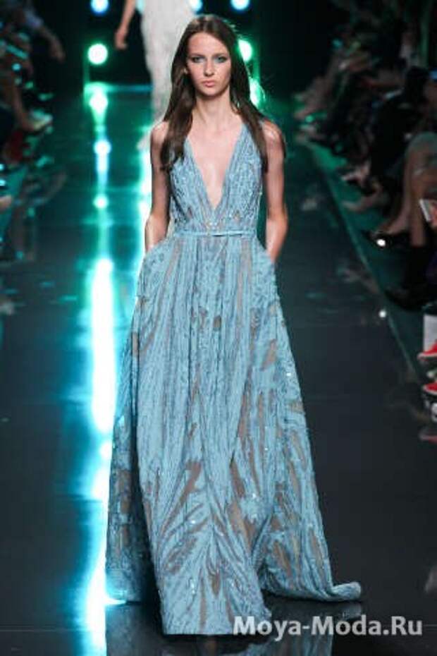 Модные сарафаны весна-лето 2015 Elie Saab