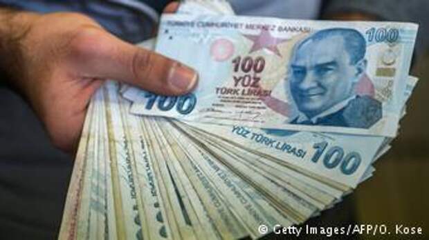 Банкноты турецкой лиры