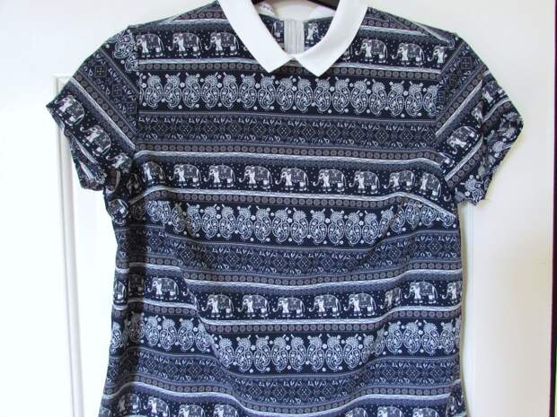 elephant print top elephant print top