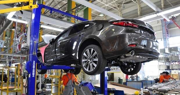 Обновленная Mazda6 встала на конвейер в России