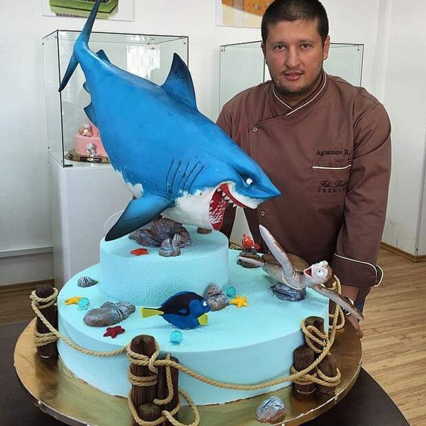 торт В поисках Немо