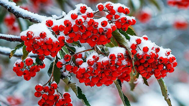 Рябина при авитаминозе