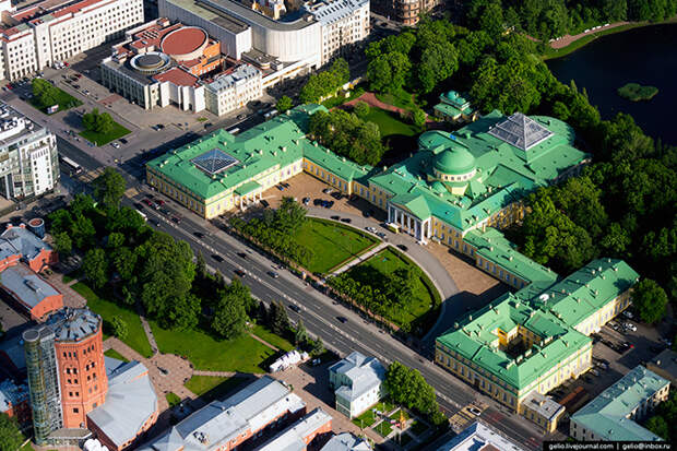 Санкт-Петербург с вертолета 