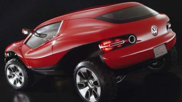Volkswagen Concept T 2004: купе, кроссовер, кабриолет и багги