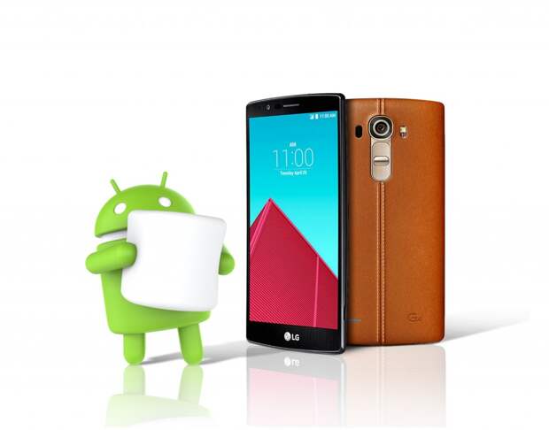 LG G4 получит Android 6.0 Marshmallow