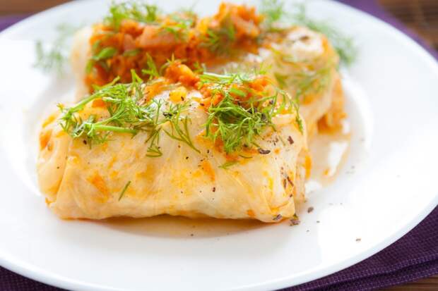 голубцы с мясом