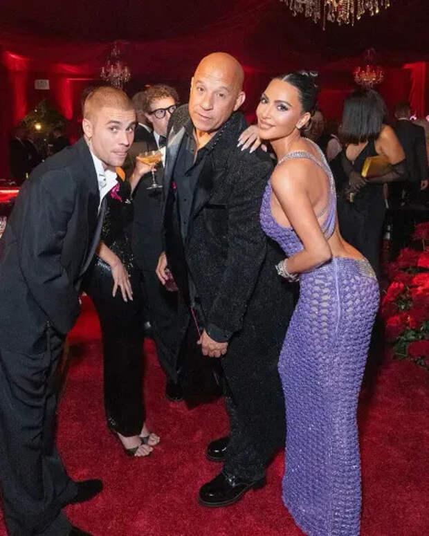 Джастин Бибер, Вин Дизель и Ким Кардашьян