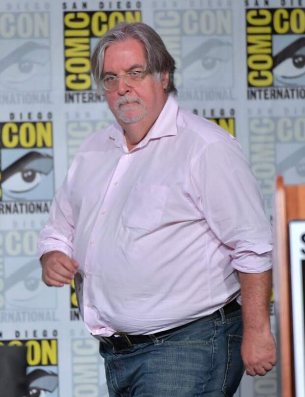 Matt Groening speaks at "The Simpsons" Panel during 2019 Comic-Con International at San Diego Convention Center on July 20, 2019 in San Diego, California.