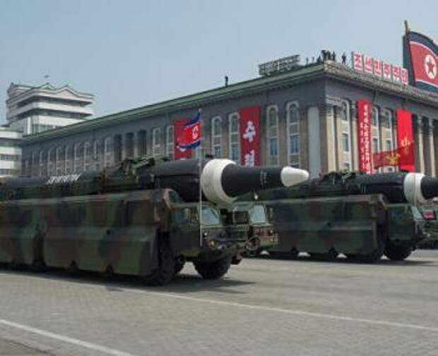 Запуск ракеты в КНДР по Японии 